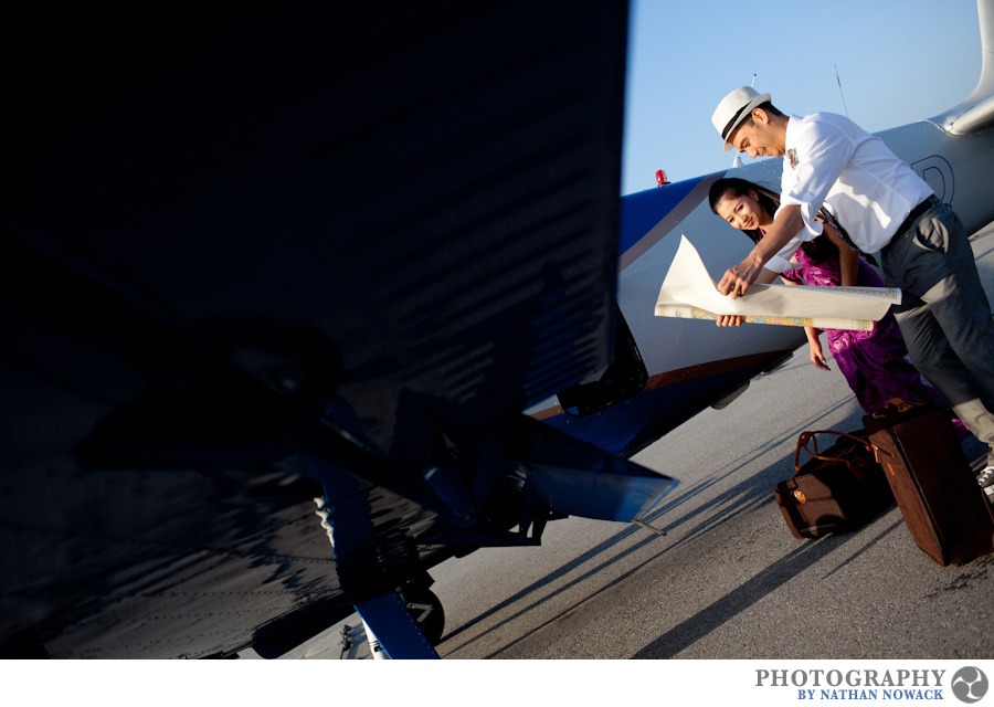 Featured image for “Irwin & Melissa Fullerton Engagement Session – Planes, Parks, and Cooking”