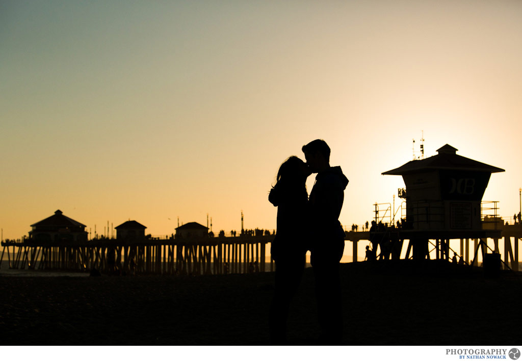 Featured image for “Lisa + Brian | Huntington Beach Public Library + HB Pier Photography | Nathan Nowack Photographer”