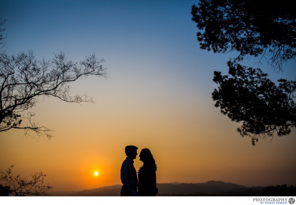 Featured image for “Los Angeles Engagement Session – Griffith Park & Observatory – Drew & Gwen”