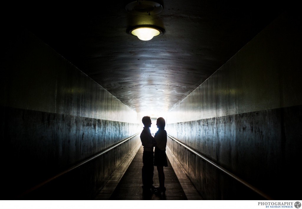 Featured image for “Fun at Union Station and Disney Music Center – E-Session – DTLA – James and Christine”