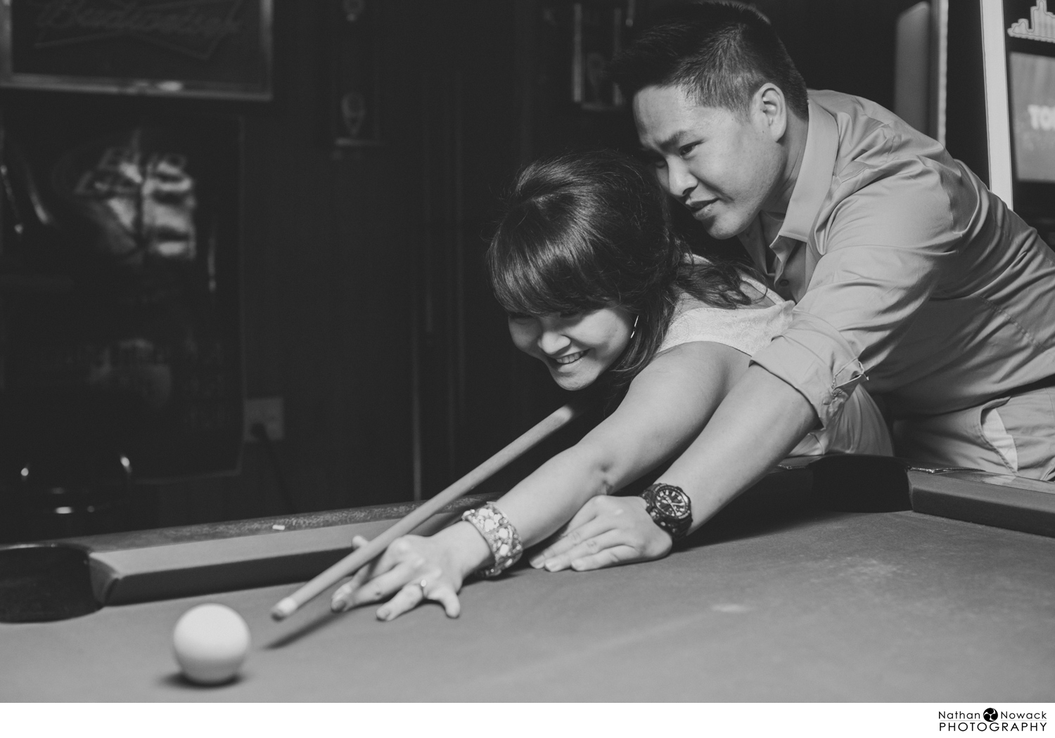 Huntington-Beach-Engagement-Session-Pool-hall-pier-guitar_0002