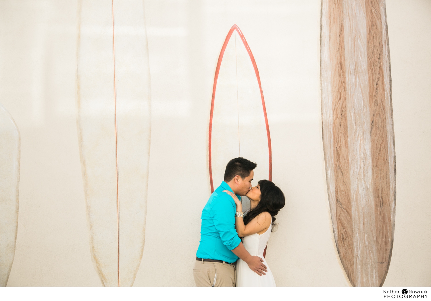 Featured image for “Huntington Beach Engagement – Billiards, Bears, and Guitars – Karen & Albert”