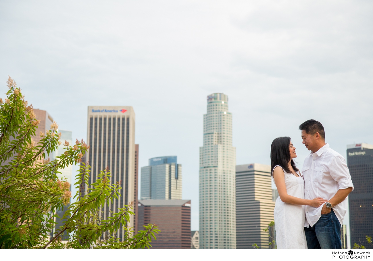 Featured image for “Chinatown Engagement Session – Downtown Los Angeles and a View – Tony & Haylie”