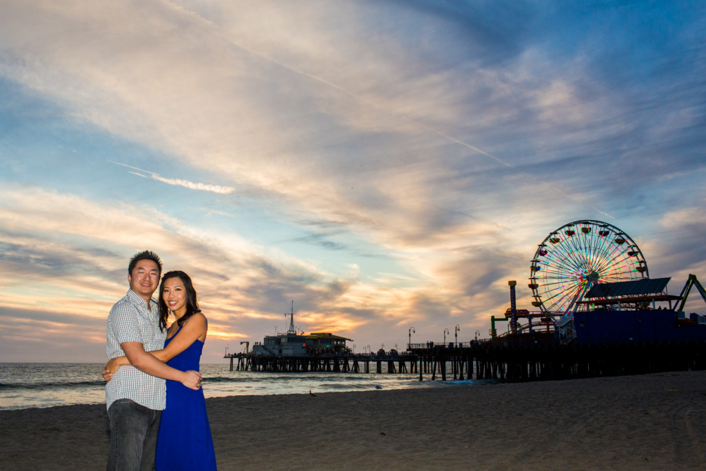 SantaMonicaPier-Engagement-Session-Sunset-Esession-Wedding_0030